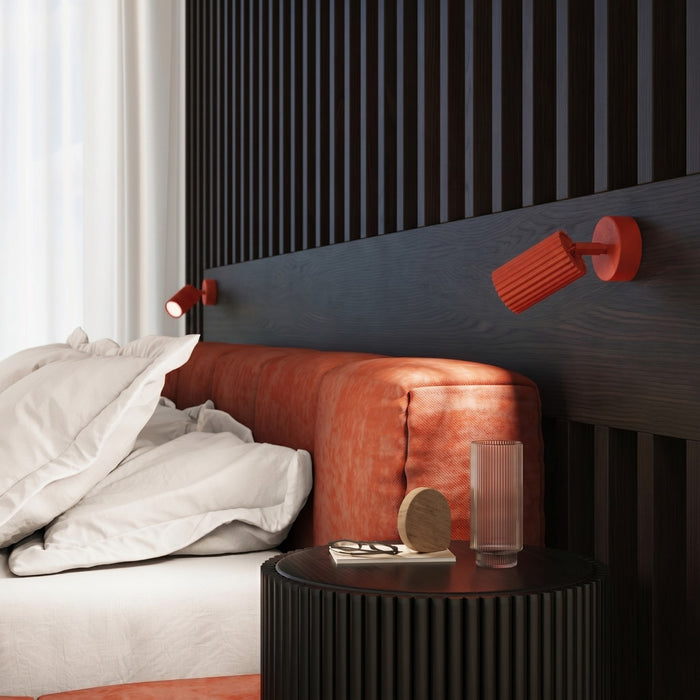 SOLLUX SL.2367 Plafón KARBON 3P rojo