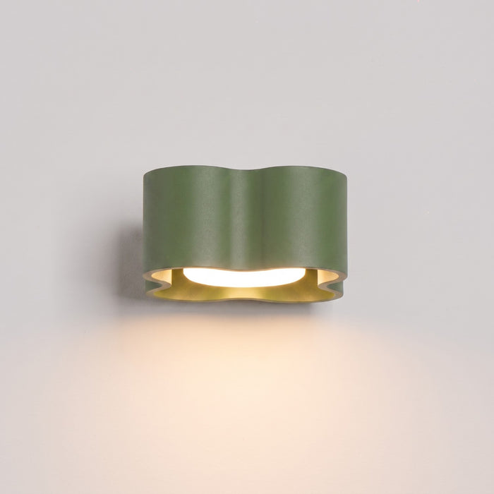 SOLLUX SL.3346 Lámpara De Pared Ovio Verde Oliva Gx53