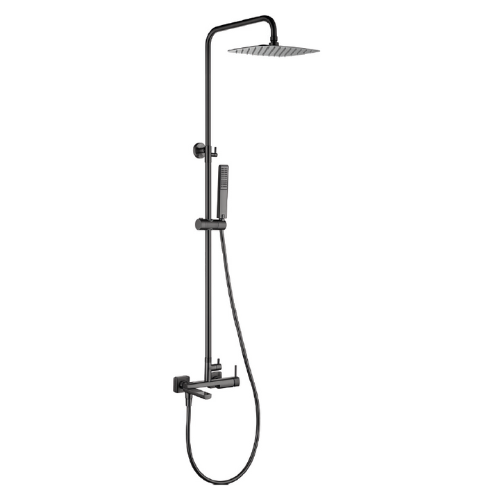 IMEX BDF065/BGM FIRENZE-SASSARI Monomando Conjunto Ducha Black Gun Metal
