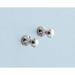 GEDY 21271300100 Percha Cromall 2 Piezas Crom