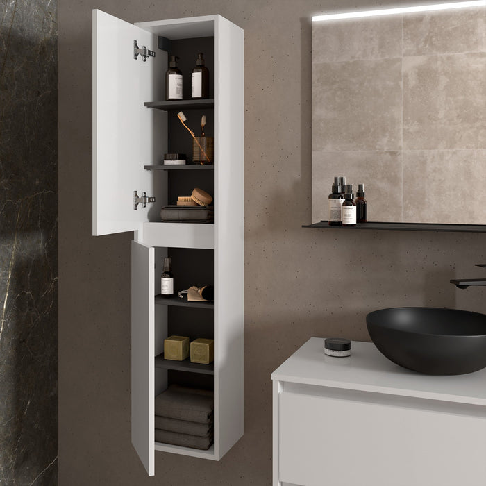 SALGAR 104360 NOJA Pilar Color Blanco Brillo