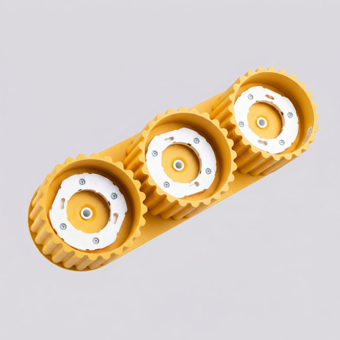 SOLLUX SL.2640 Plafón AURA 3 amarillo Gx53