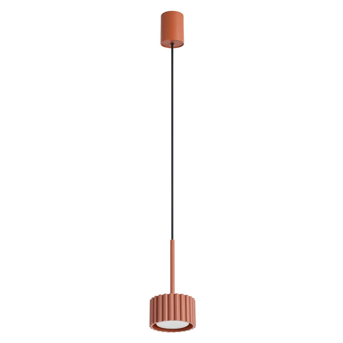 SOLLUX SL.2680 Lámpara colgante AURA 1 ocre rojo Gx53