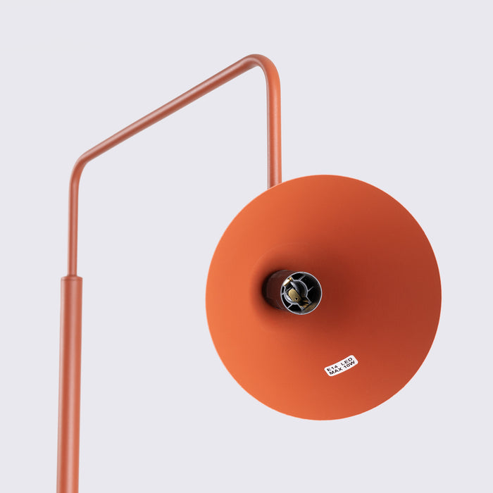 SOLLUX SL.2586 Lámpara de pie NOX ocre rojo