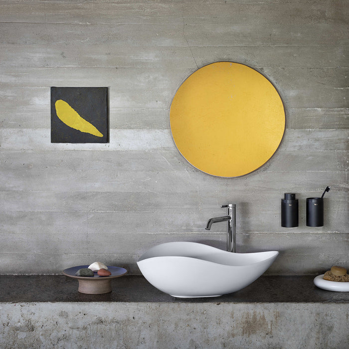 ROCA A327A13000 OHTAKE Lavabo de Sobre Encimera Fineceramic Color Blanco Brillo