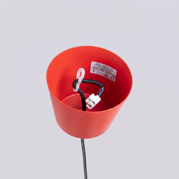SOLLUX SL.2057 Lámpara colgante BILO rojo