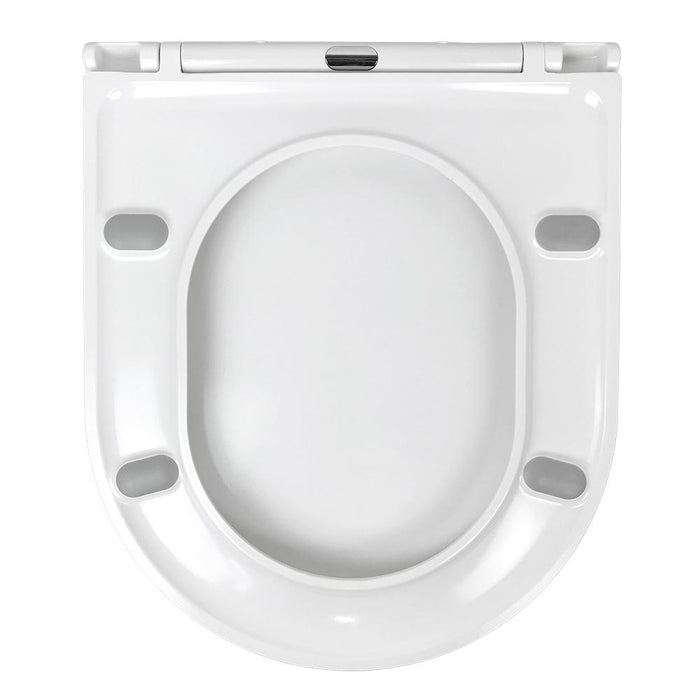 AQUORE 388859 SPARTA Tapa Asiento WC Caída Amortiguada Blanco