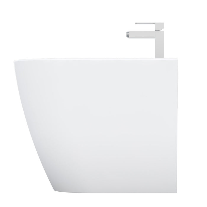 FOSSIL NATURA 00437 NÁPOLES Bidé a Suelo Altura Confort Blanco Brillo