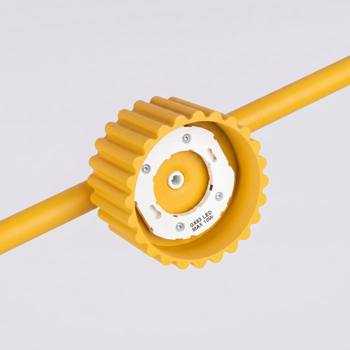 SOLLUX SL.2707 Araña AURA 4 amarillo Gx53