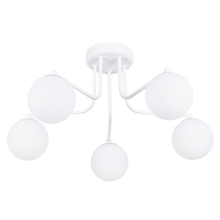 SOLLUX SL.1660 Araña ASTRAL 5 blanca blanco