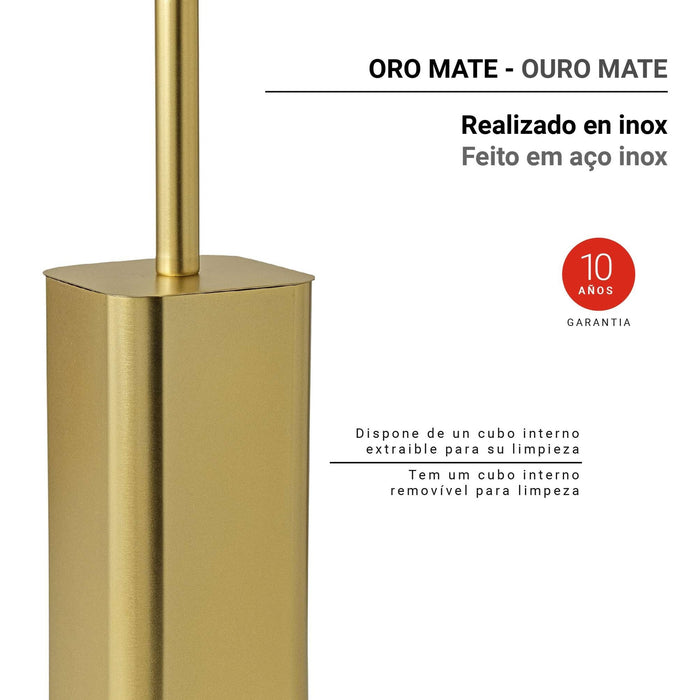 GEDY 13348800000 JACK Matte Gold Toothbrush Holder