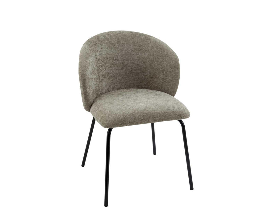 ANDREA HOUSE MU74110 Silla Tapizada Lina Beige 59x56x79