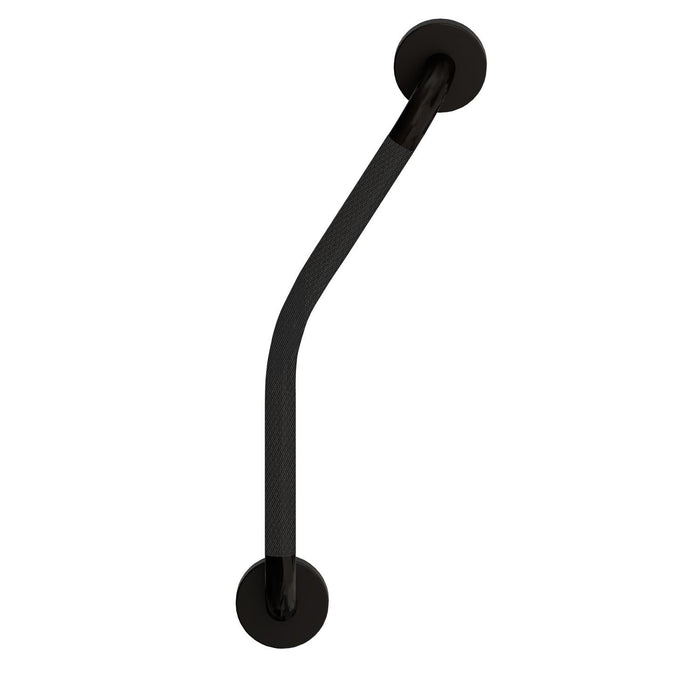 BELTRAN 2123 HANDLES Angular Black Engraved Flat Ceiling Handle