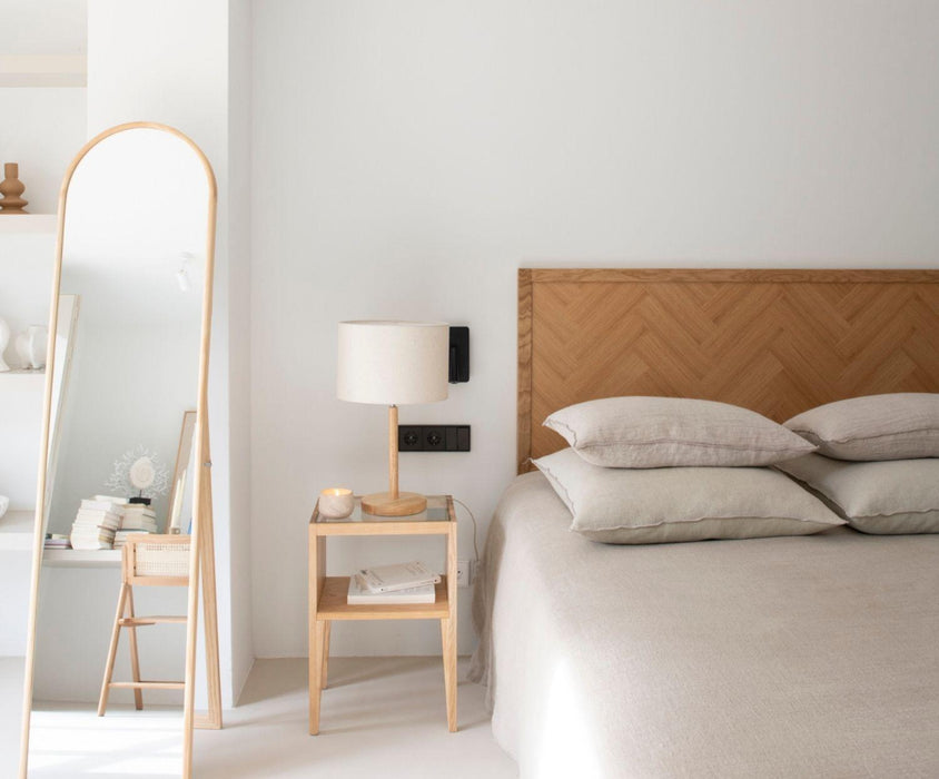 ANDREA HOUSE MU24563 Cabecero De Cama Roble 160x4x120 cm