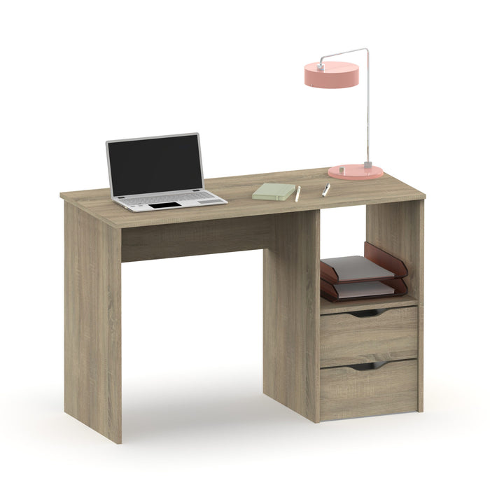 MUEBLES PITARCH Mesa Despacho 2c Eko Roble Cambrian