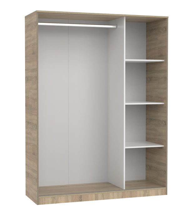 MUEBLES PITARCH Armario 3 Puertas Correderas Roble Cambrian