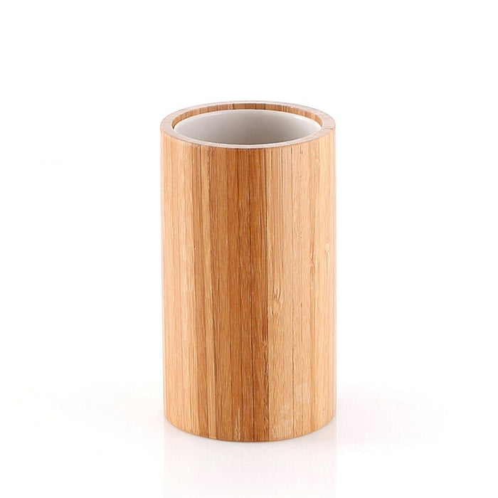 GEDY AL983500300 ALTEA Bamboo Toothbrush Holder