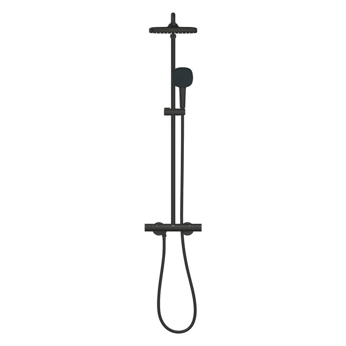 GROHE 26 689 243 TEMPESTA 250 Thermostatic Large Shower Faucet Matte Black