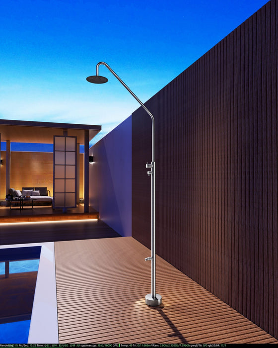 POOLIMEX GPD003/AC DAKOTA Grifería De Piscina Acero S.316