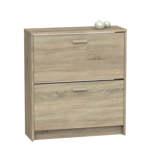 MUEBLES PITARCH Zapatero 2 Puertas Tibet Roble Cambrian