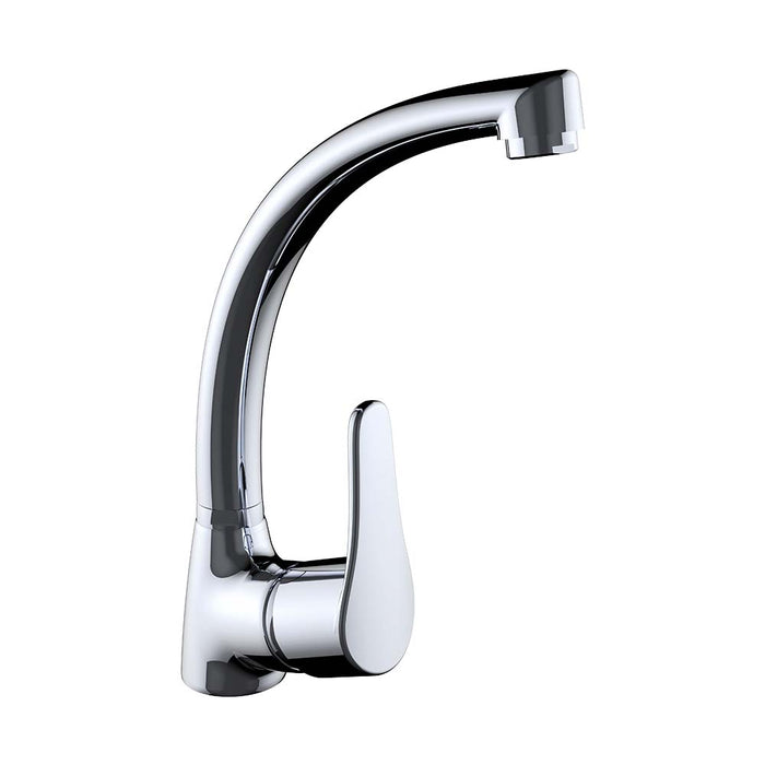 CLEVER 60907C ONE Single-lever Kitchen Faucet 255mm with shaped spout