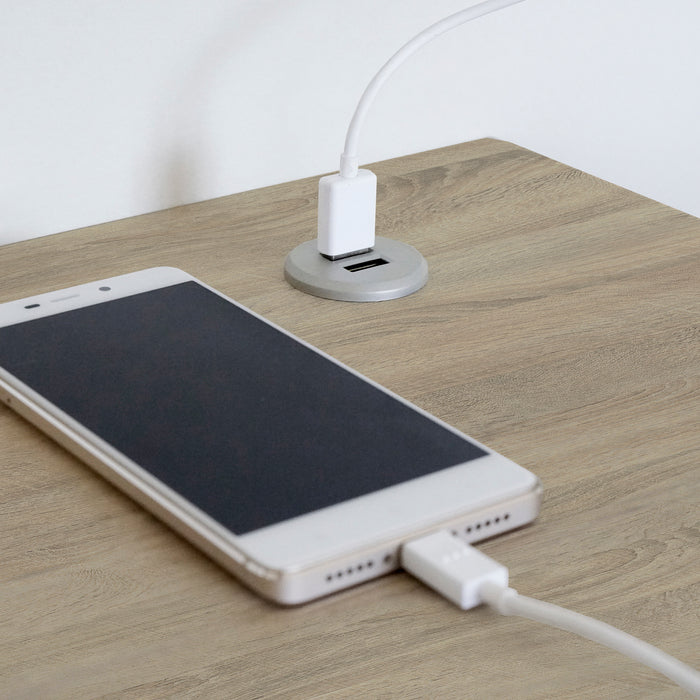 MUEBLES PITARCH Mesa Nexus Roble Cambrian/pata negra