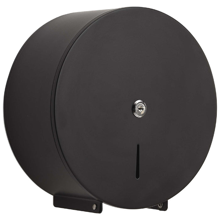 GEDY 24491400000 Matte Black Paper Roll Dispenser
