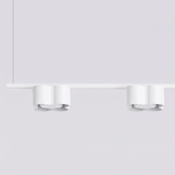 SOLLUX SL.3328 Lámpara De Araña Ovio 4 Blanca Gx53