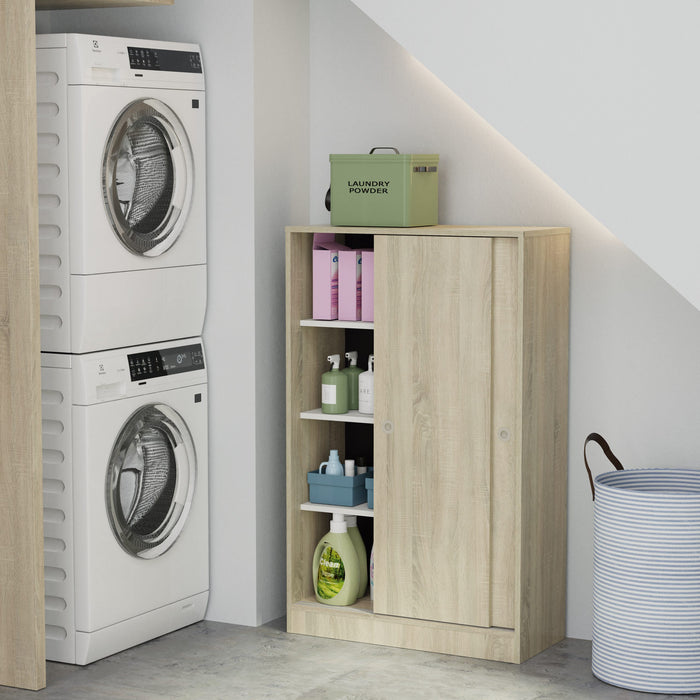 MUEBLES PITARCH Multipurpose Low Sliding Doors Cambrian Oak