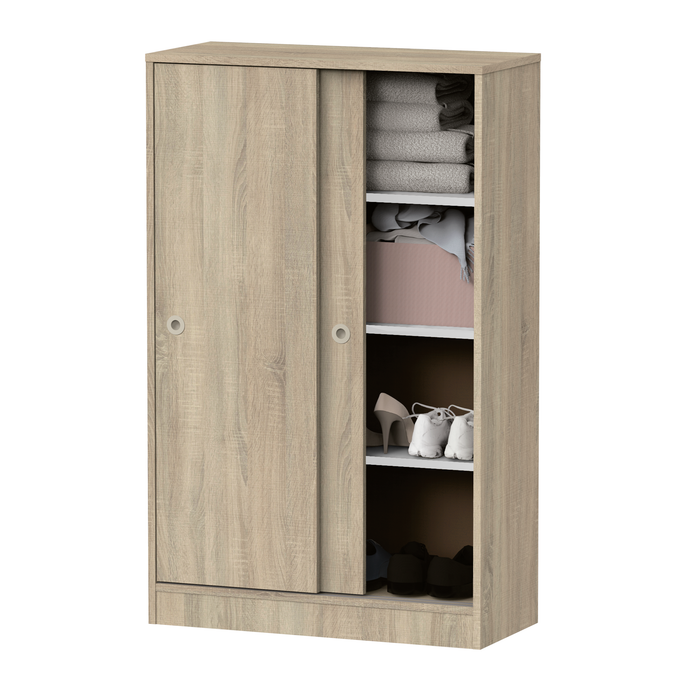 MUEBLES PITARCH Multipurpose Low Sliding Doors Cambrian Oak