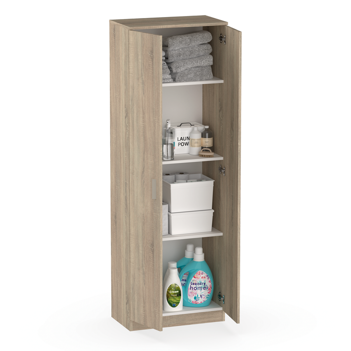 MUEBLES PITARCH Multipurpose Cabinet 2 Door Cambrian Oak