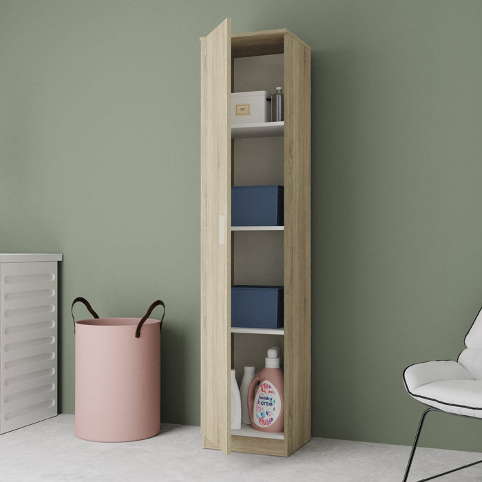 PITARCH FURNITURE Multi-purpose Cabinet 1 Door Cambrian Oak