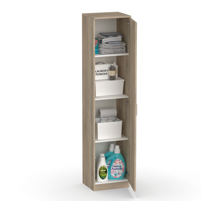 PITARCH FURNITURE Multi-purpose Cabinet 1 Door Cambrian Oak