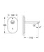 GROHE 36 273 000 Euroeco Cosmopolitan E Grifo Mural Lavabo 5 a 7 Días Grohe 