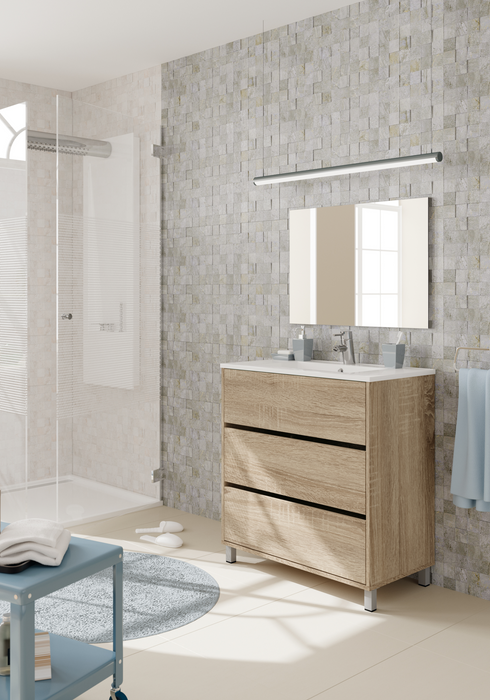 MUEBLES PITARCH Kalma Cambrian Oak Sink Cabinet