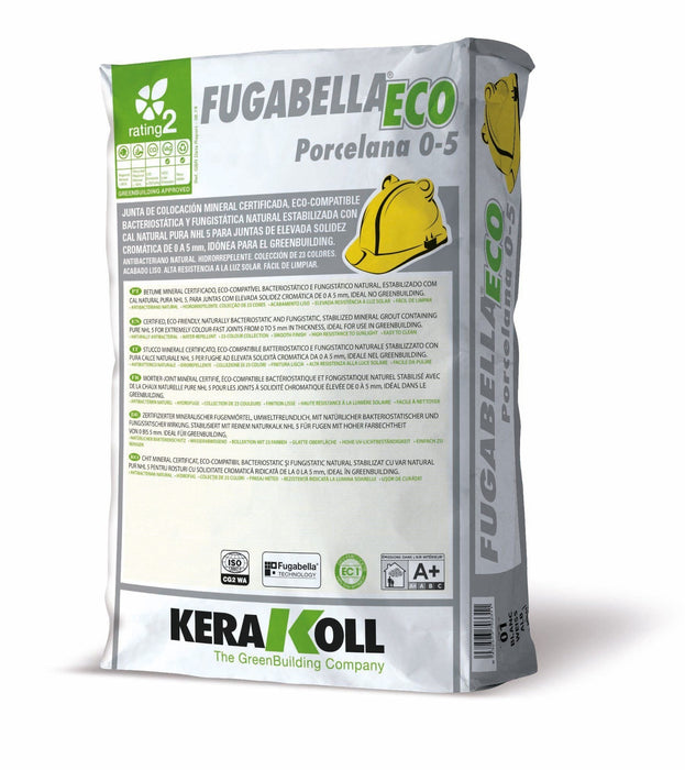 KERAKOLL FUGABELLA ECO PORCELAIN 0-5 Mortar For Joint 20 kg