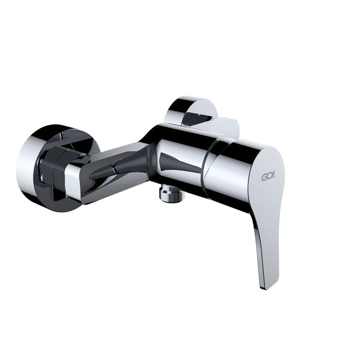 CLEVER 61750 GO! Single-lever Shower Faucet without Accessories