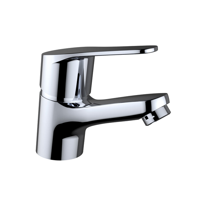 CLEVER 61803 ONE Single Handle Basin Faucet 60mm 5l/min with Synthetic Drain Valve Cold Opening Ch3