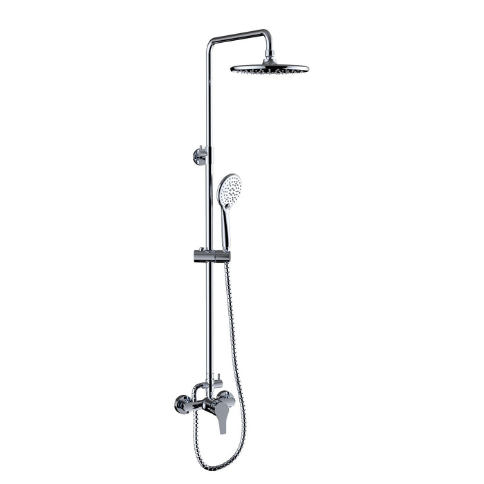 CLEVER 61877 GO! Extendable Single Handle Shower Set