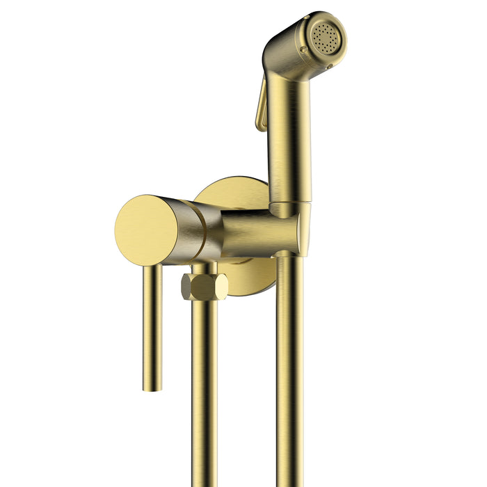 CLEVER 61975 HYGIENIC Single-lever WC Tap Brushed Gold