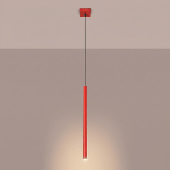 SOLLUX SL.2141 Lámpara colgante PASTELO 1 rojo