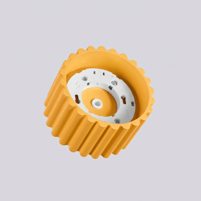 SOLLUX SL.2416 Plafón AURA 1 amarillo Gx53
