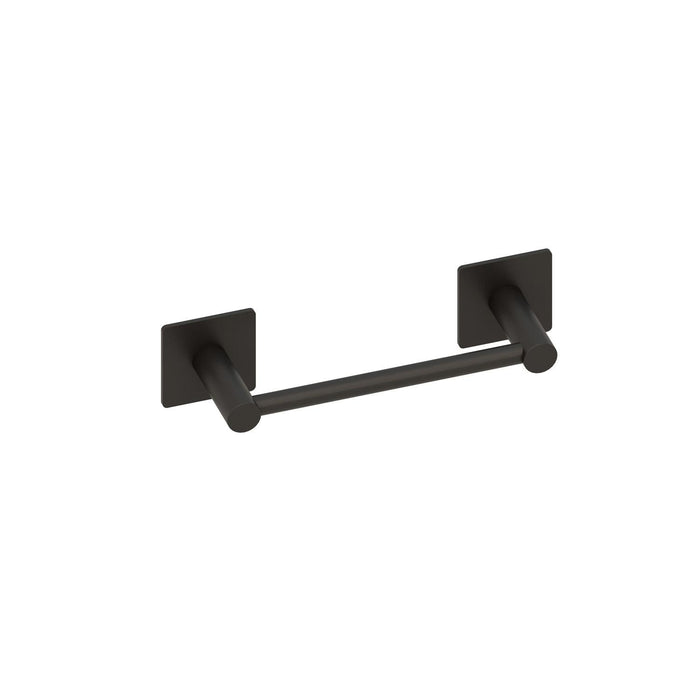 BELTRAN 10873 PRAGA Small Black Adhesive Towel Rack