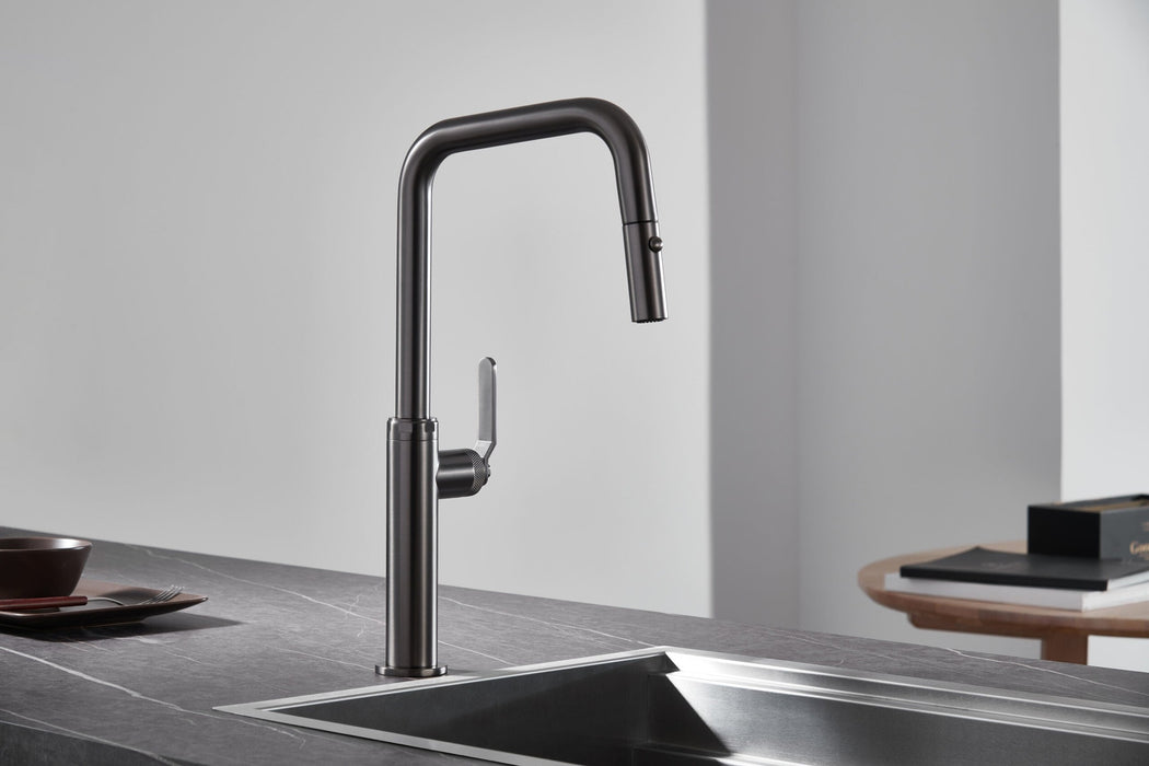 IMEX GCE027/BGM NIZA Grifería De Cocina Color Black Gun Metal