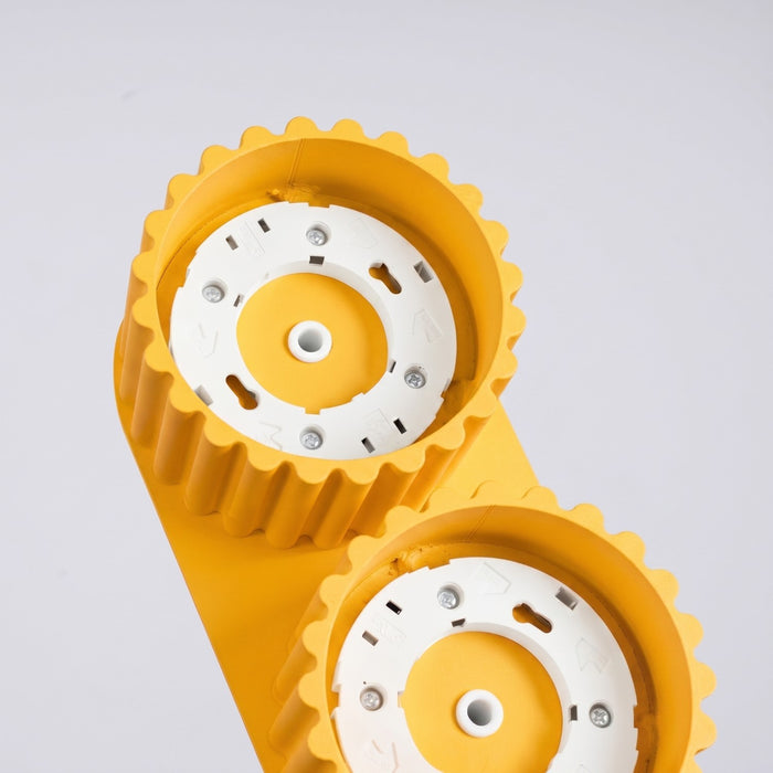 SOLLUX SL.2417 Plafón AURA 2 amarillo Gx53