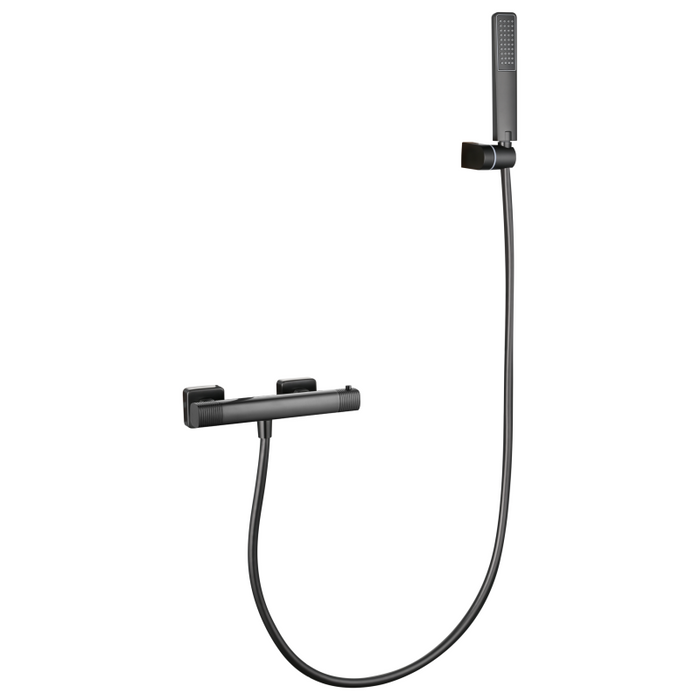 IMEX BTF065-5BGM FIRENZE-SASSARI Termostatico Kit Ducha Black Gun Metal