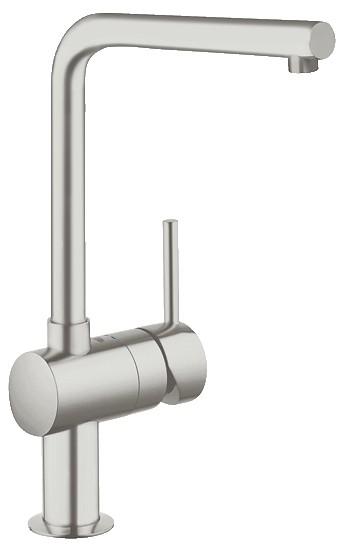 GROHE 31 375 DC0 MINTA monom. fregadero 1/2" L-caño mate