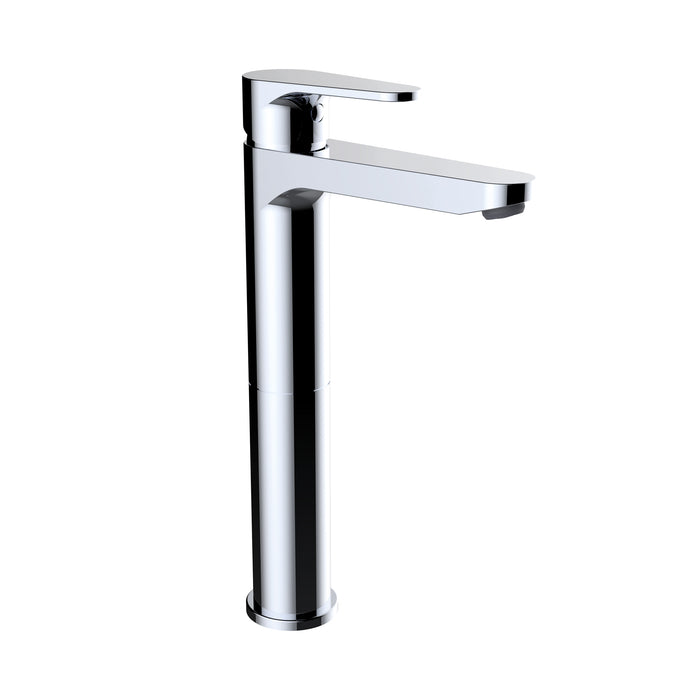CLEVER 62060 ROCKET Single-lever Basin Faucet 235mm 5l/min with Drain Valve quick-clac Synthetic Cold Opening
