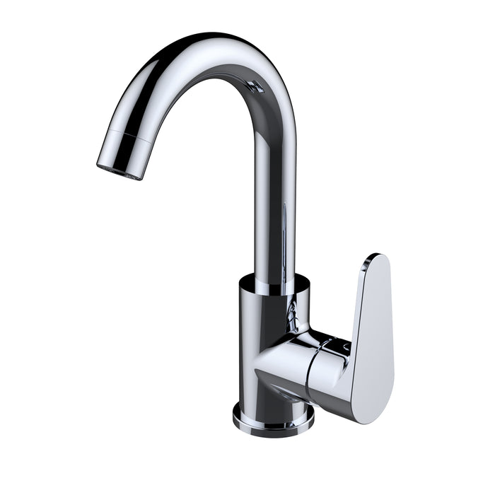 CLEVER 62061 ROCKET Single-lever Basin Faucet 180mm 5l/min tube spout Cold Opening