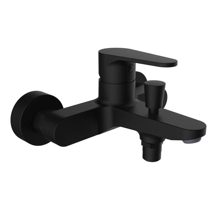 CLEVER 62081 ROCKET Single-lever Bath-Shower Faucet 8l/min without Accessories Matte Black